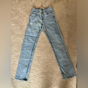 Levi’s 502 Regular Taper Blue Denim Jeans